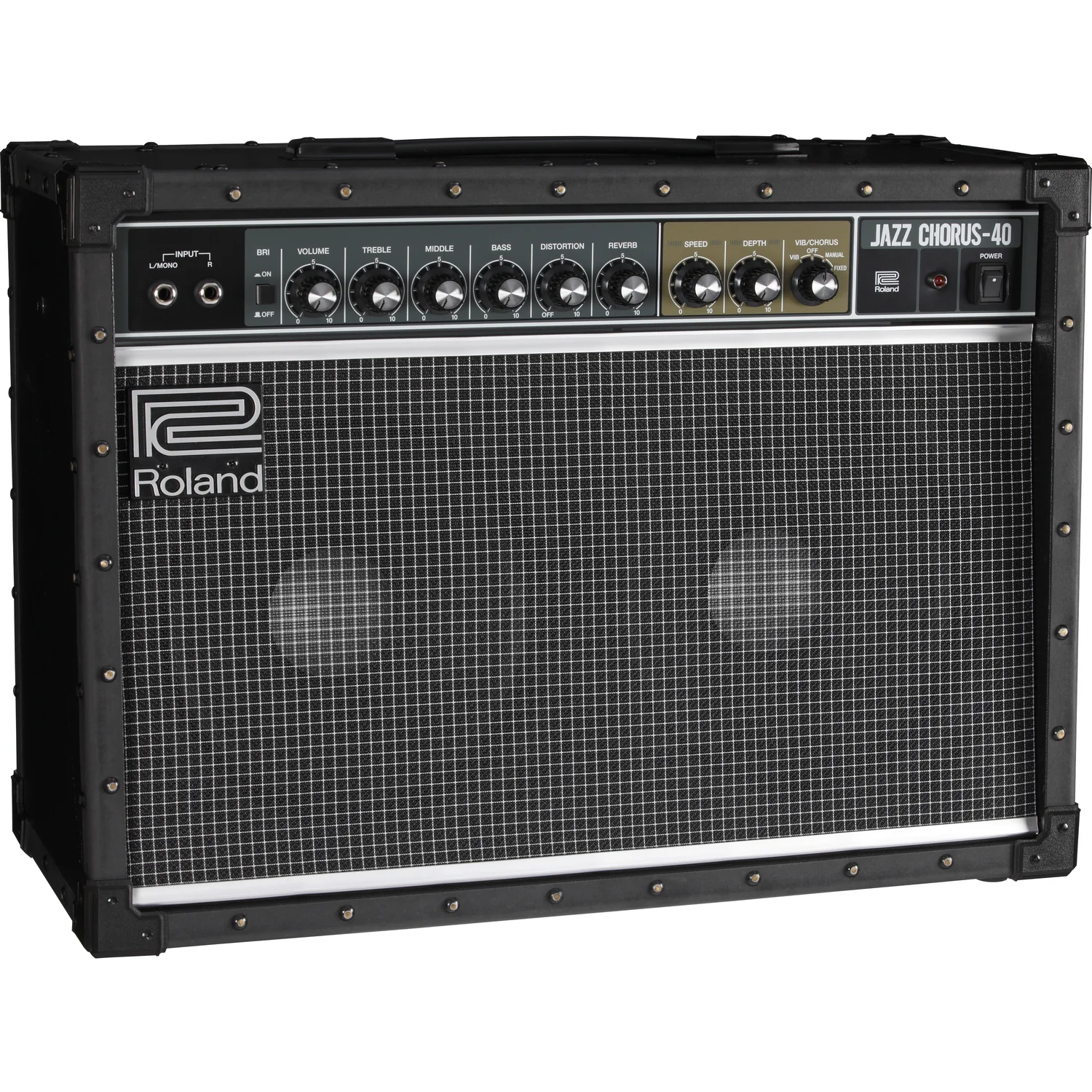Roland JC-40 40W 2x10 Jazz Chorus Combo Guitar Amplifier - Image 2