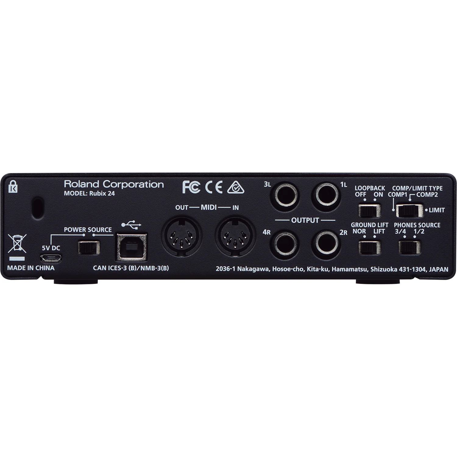 Roland Rubix 24 USB Audio Interface - Image 3
