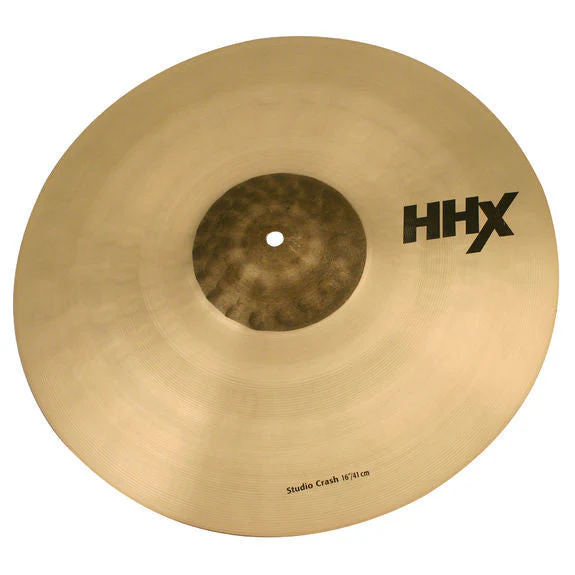 Sabian 16inch HHX Studio Crash Brilliant Finish Cymbal 11606XB