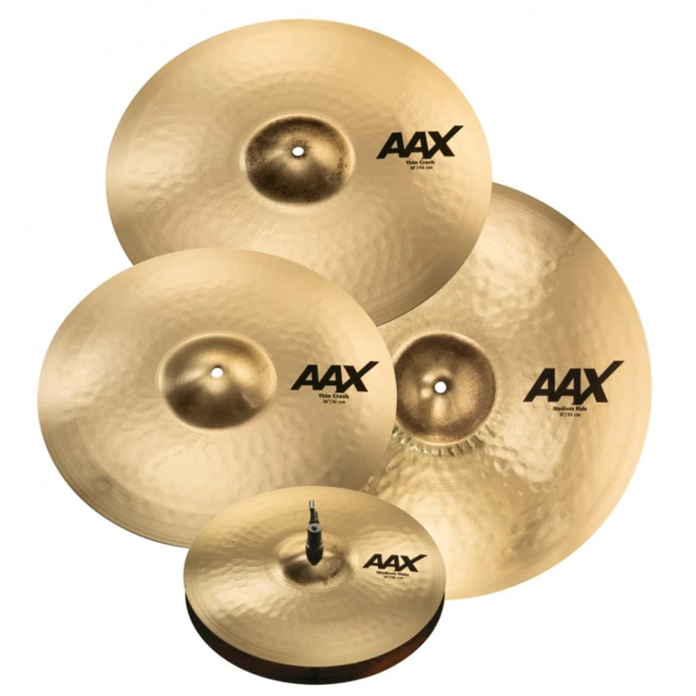 Sabian 25005XCPB AAX Series Promotional Cymbal Set