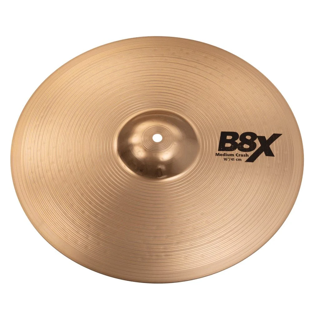 Sabian 41608X 16-Inch B8X Medium Crash Cymbal