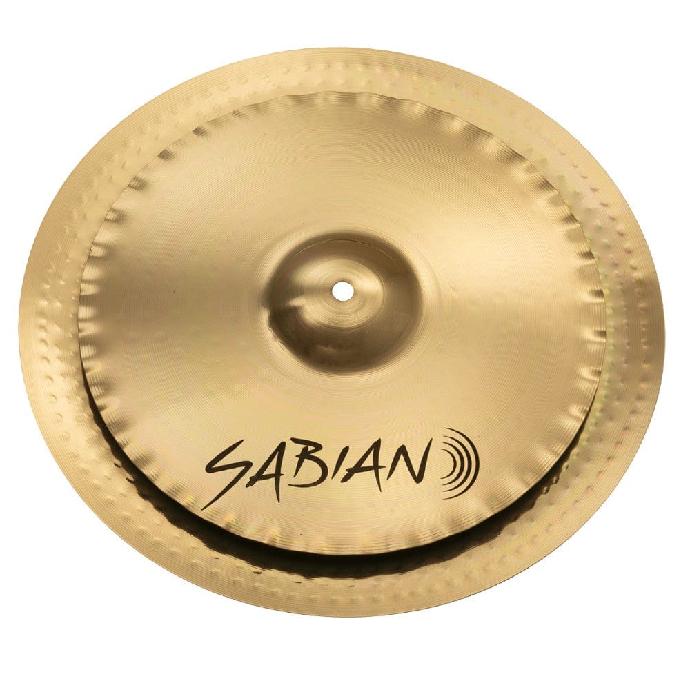 Sabian XSRFSXB Fast stax 13inch X-celerator Stack with 16inch China Cymbal - Image 2