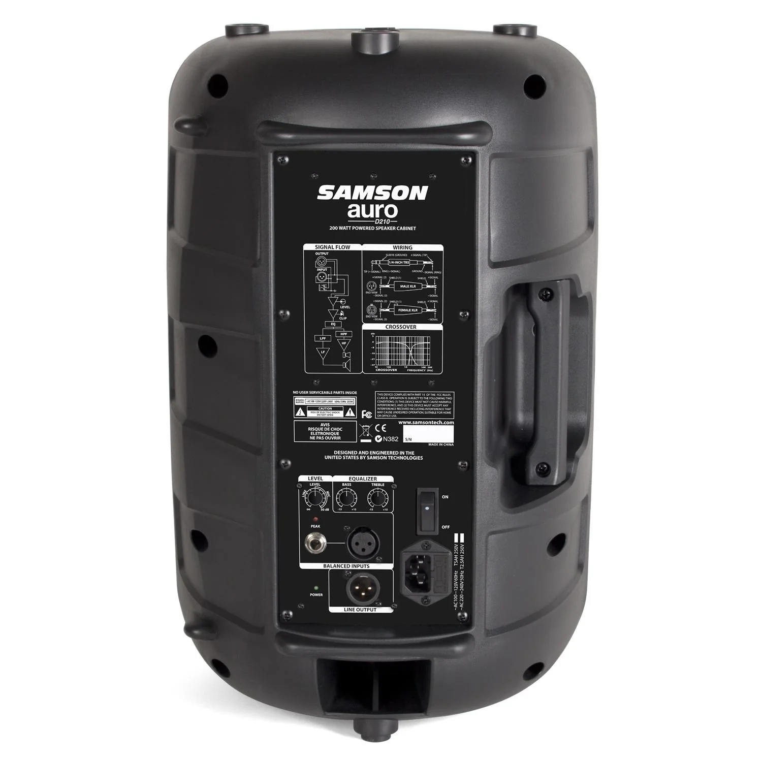 Samson Auro D210 Active PA Speaker - Image 3