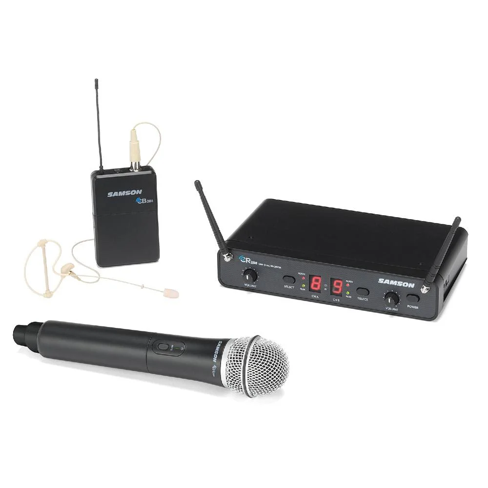 Samson CR288 Concert Pro Combo Dual-Channel Wireless System