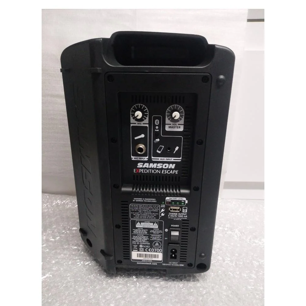 Samson EXPEDITIONESCAPE Recharge Speaker - Open Box B Stock - Image 7