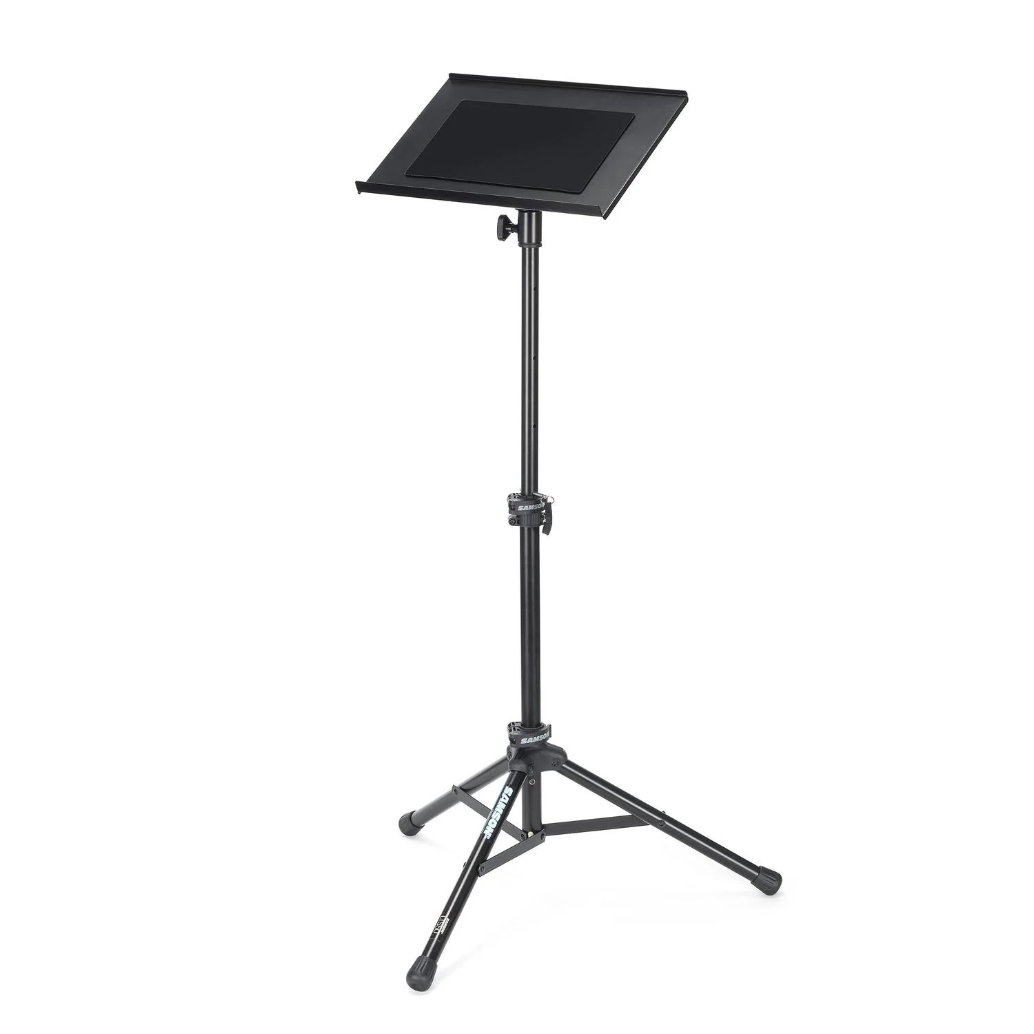 Samson LTS50 laptop stand for live performance