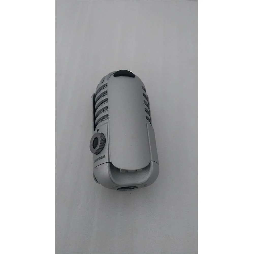 Samson Meteor Mic - USB Studio Microphone - Brushed Nickel - Open Box B Stock