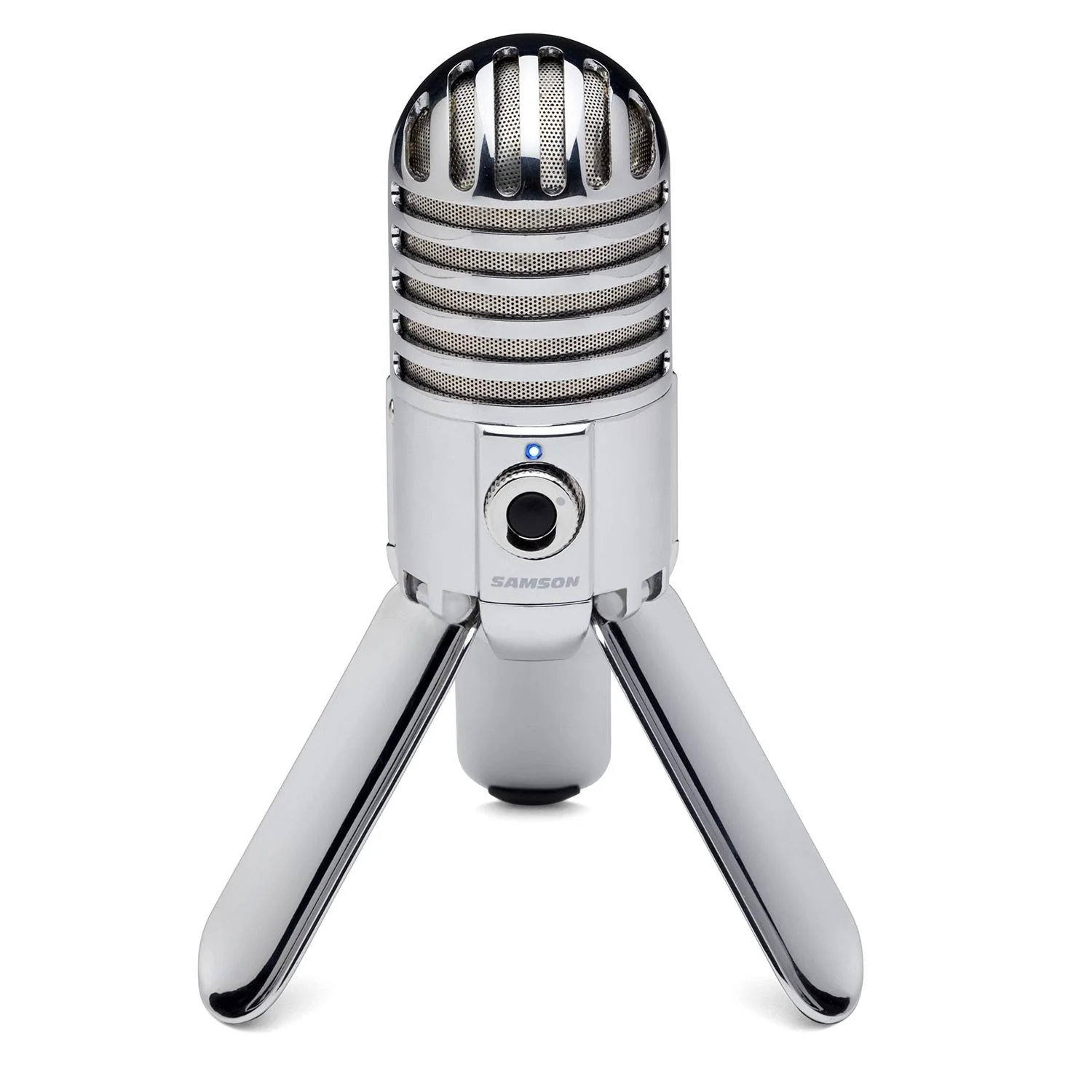 Samson Meteor Mic - USB Studio Microphone - Brushed Nickel - Open Box B Stock - Image 6