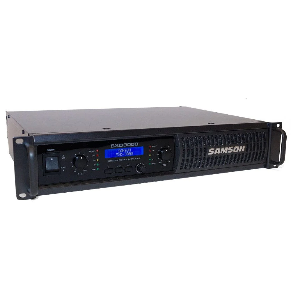 Samson SXD3000 Power Amplifier with DSP - Image 2