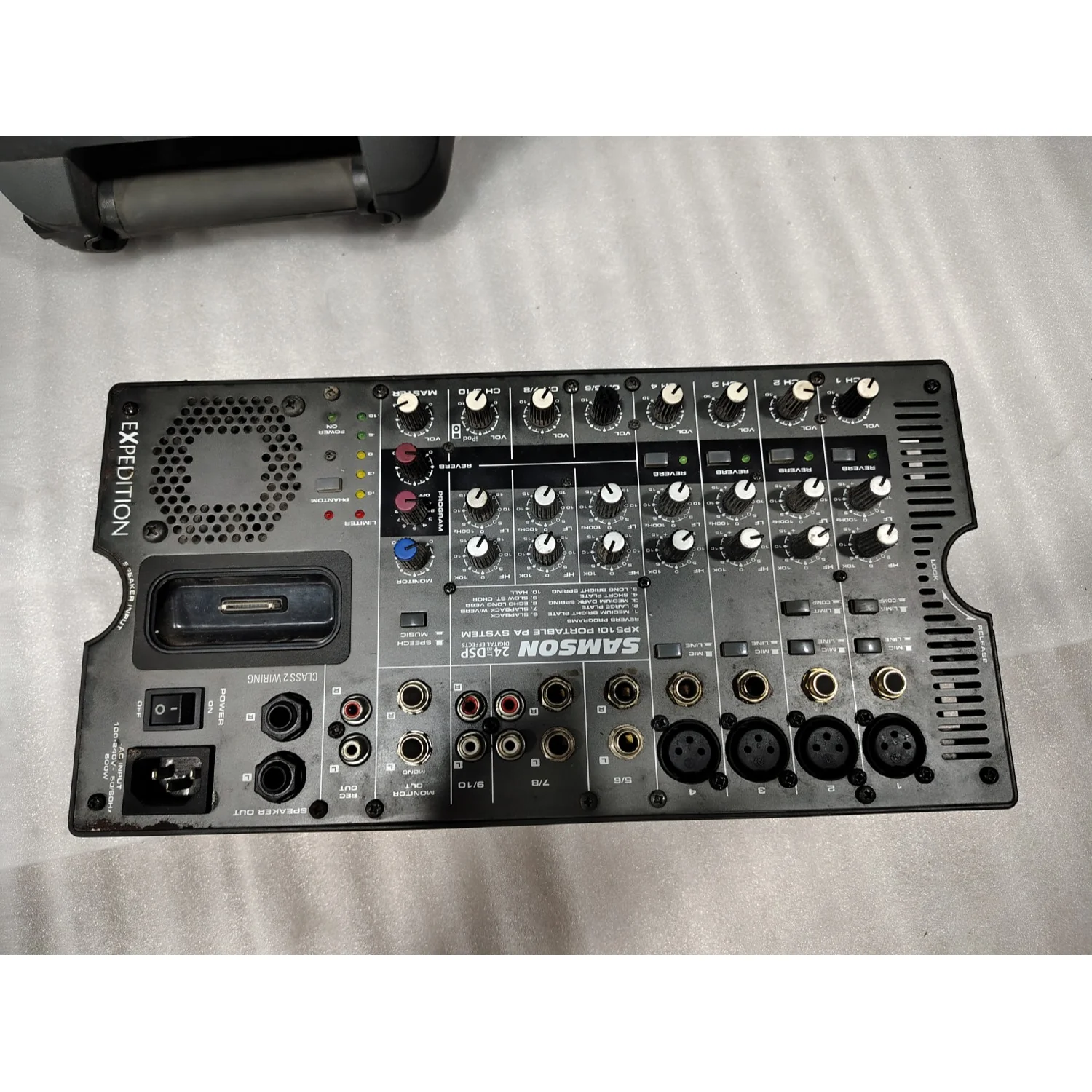 Samson XP510i Portable PA System with iPod Dock - Open Box - Image 6