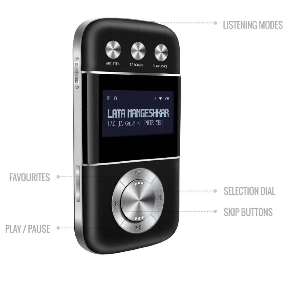 Saregama Carvaan Go 2.0- Portable Audio Player With 3000 Pre-Loaded Retro Hindi Songs - Image 27