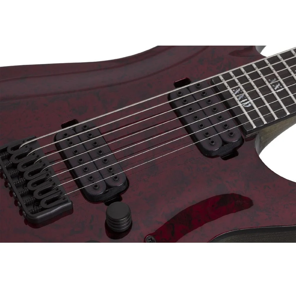 Schecter C-7 Apocalypse 7 String Electric Guitar - Image 4