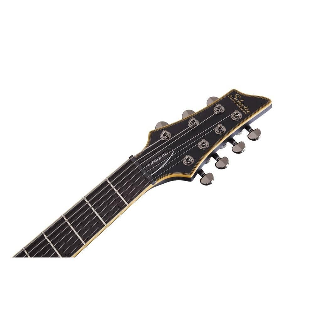 Schecter C7 ATX ABSN Blackjack Electric Guitar - Aged Black Satin - Image 4