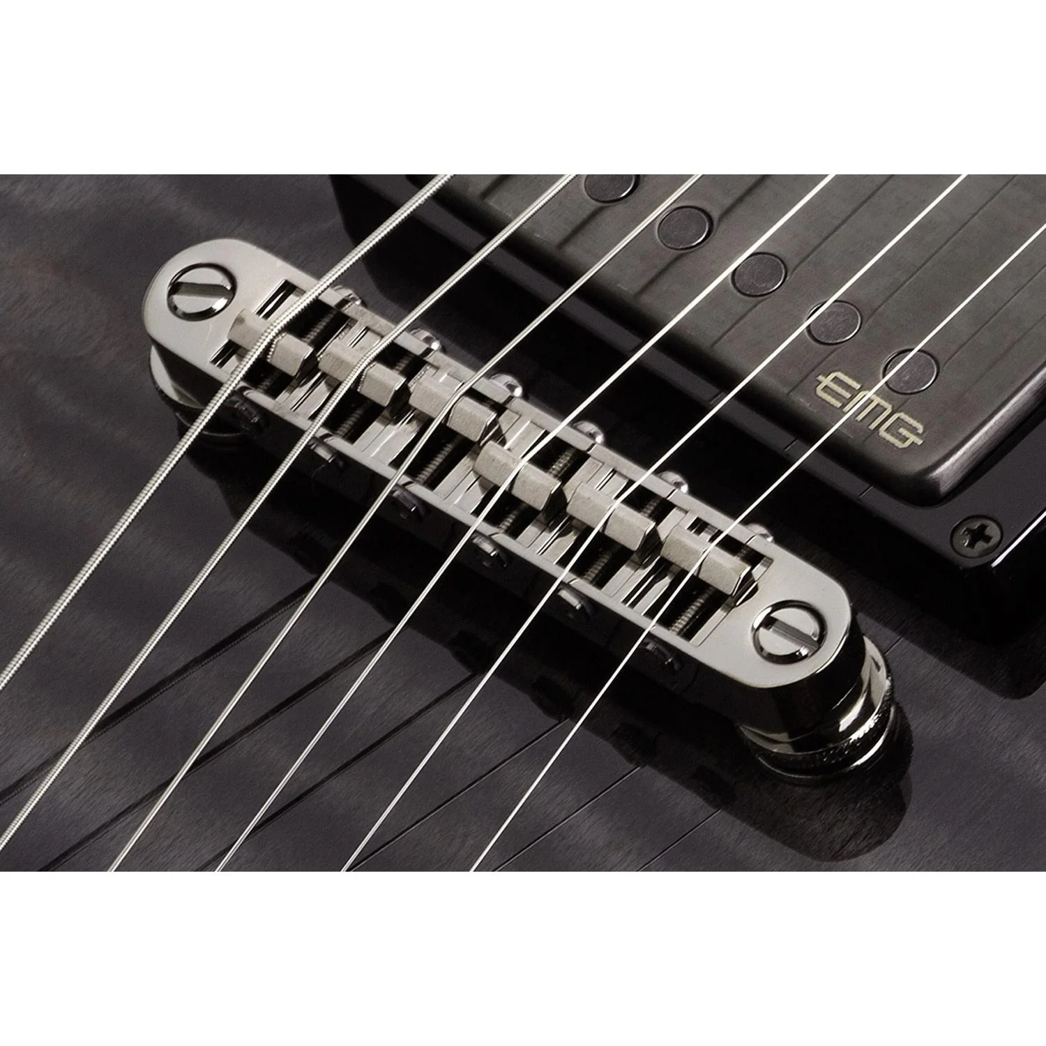 Schecter Hellraiser Hybrid C-1 Electric Guitar - Trans Black Burst - Image 10