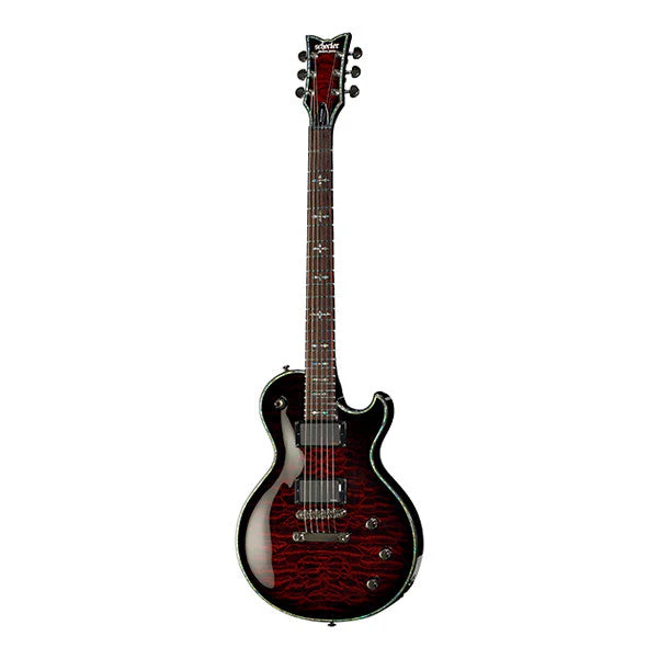 Schecter Hellraiser Solo II Electric Guitar - Black Cherry Burst