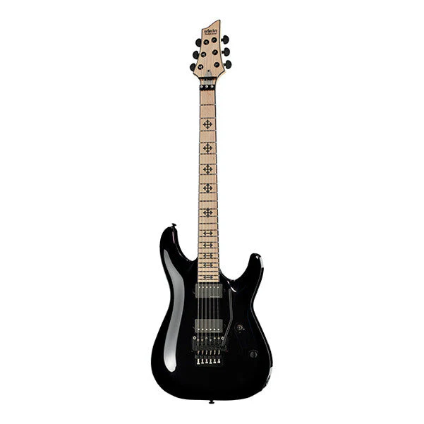 Schecter Jeff Loomis JL-6 FR Electric Guitar - Gloss Black