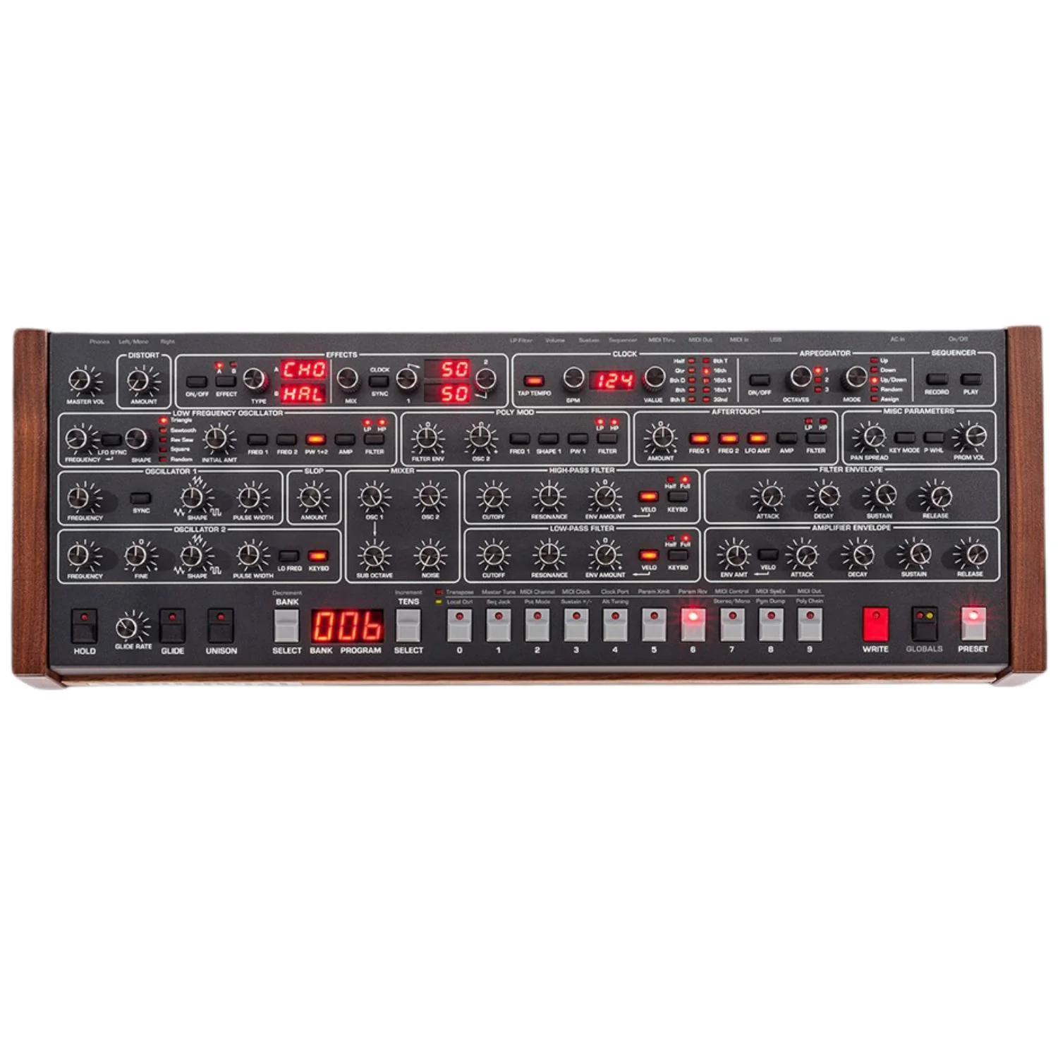 Sequential Prophet-6 Desktop 6-Voice Polyphonic Analog Synthesizer Module