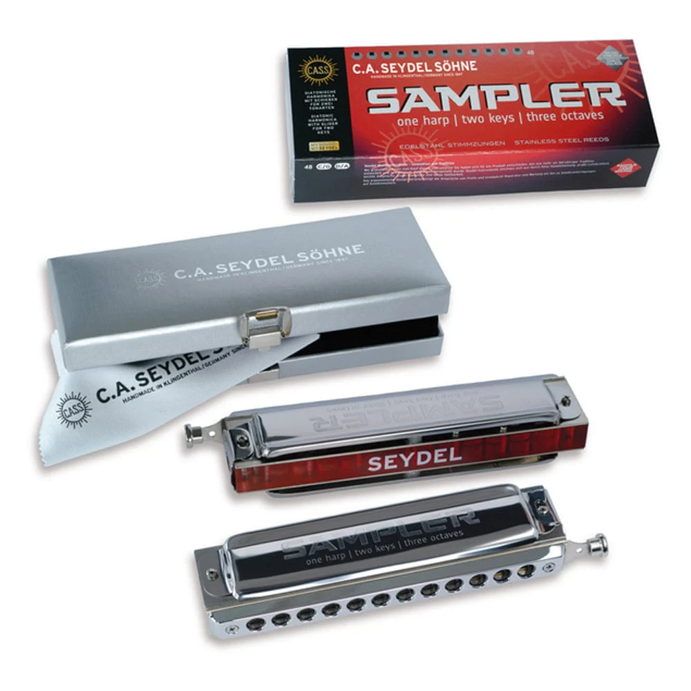 Seydel 24480 Sampler Tremolo Harmonica - Image 2