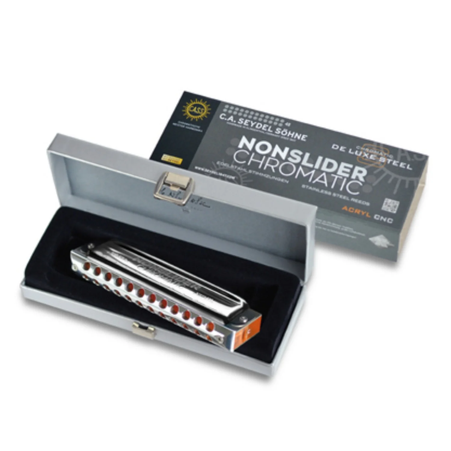 Seydel 54481G Non Slider Chromatic G Harmonica