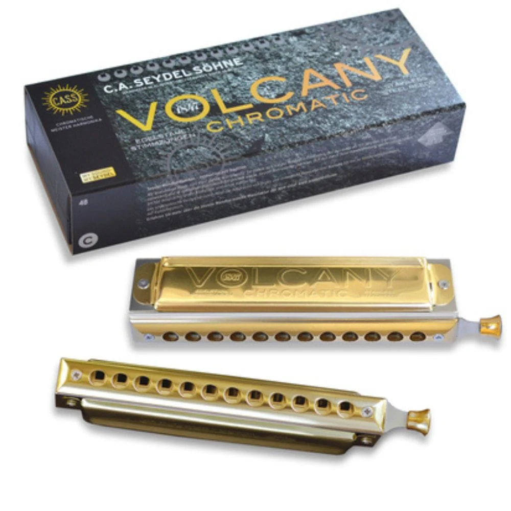 Seydel 56480C Solo Chromatic Volcany Harmonica - Key C
