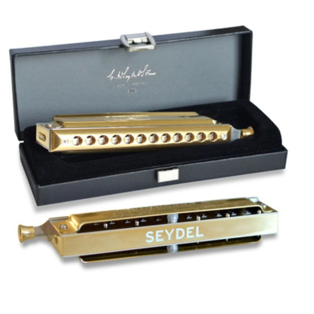 Seydel 56480C Solo Chromatic Volcany Harmonica - Key C - Image 2
