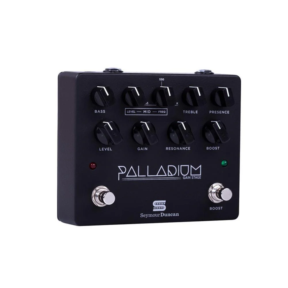 Seymour Duncan 11900-009B Palladium Gain Stage Guitar FX Effects Pedal