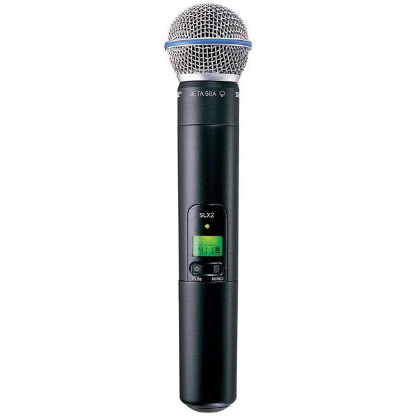 Shure SLX2/Beta58 Wireless Handheld Transmitter Microphone