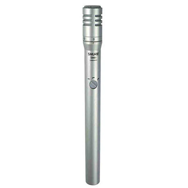Shure SM81 LC Phantom Cardioid Condenser Instrument Microphone