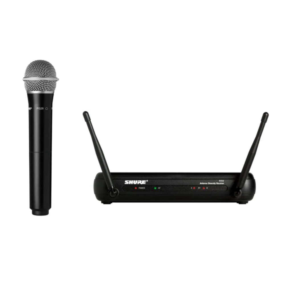 Shure SVX24IN/PG28 Wireless Vocal System With Power Supply