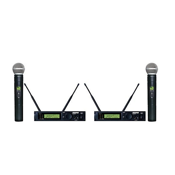 Shure ULXP24D/58 Dual Handheld Wireless Microphone System