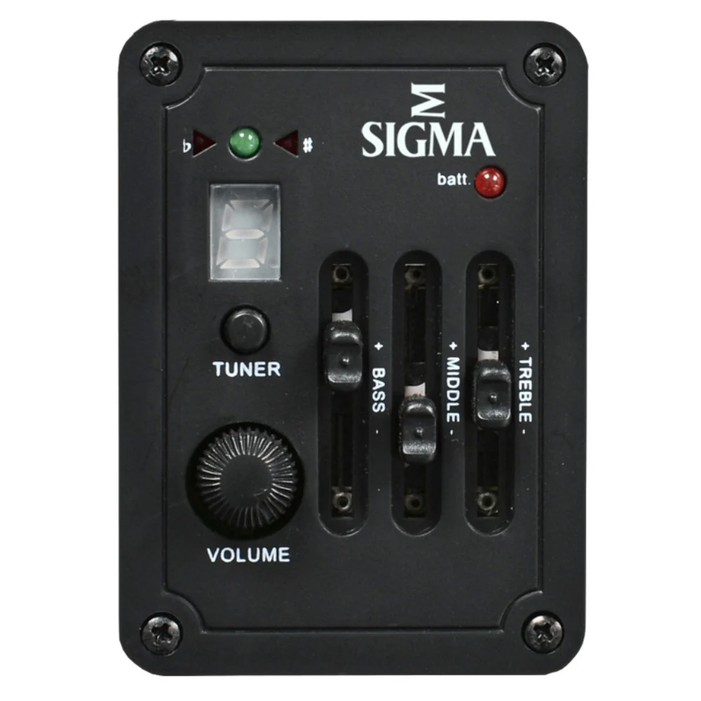 Sigma DM12E 12 String Electro Acoustic Guitar - Image 5