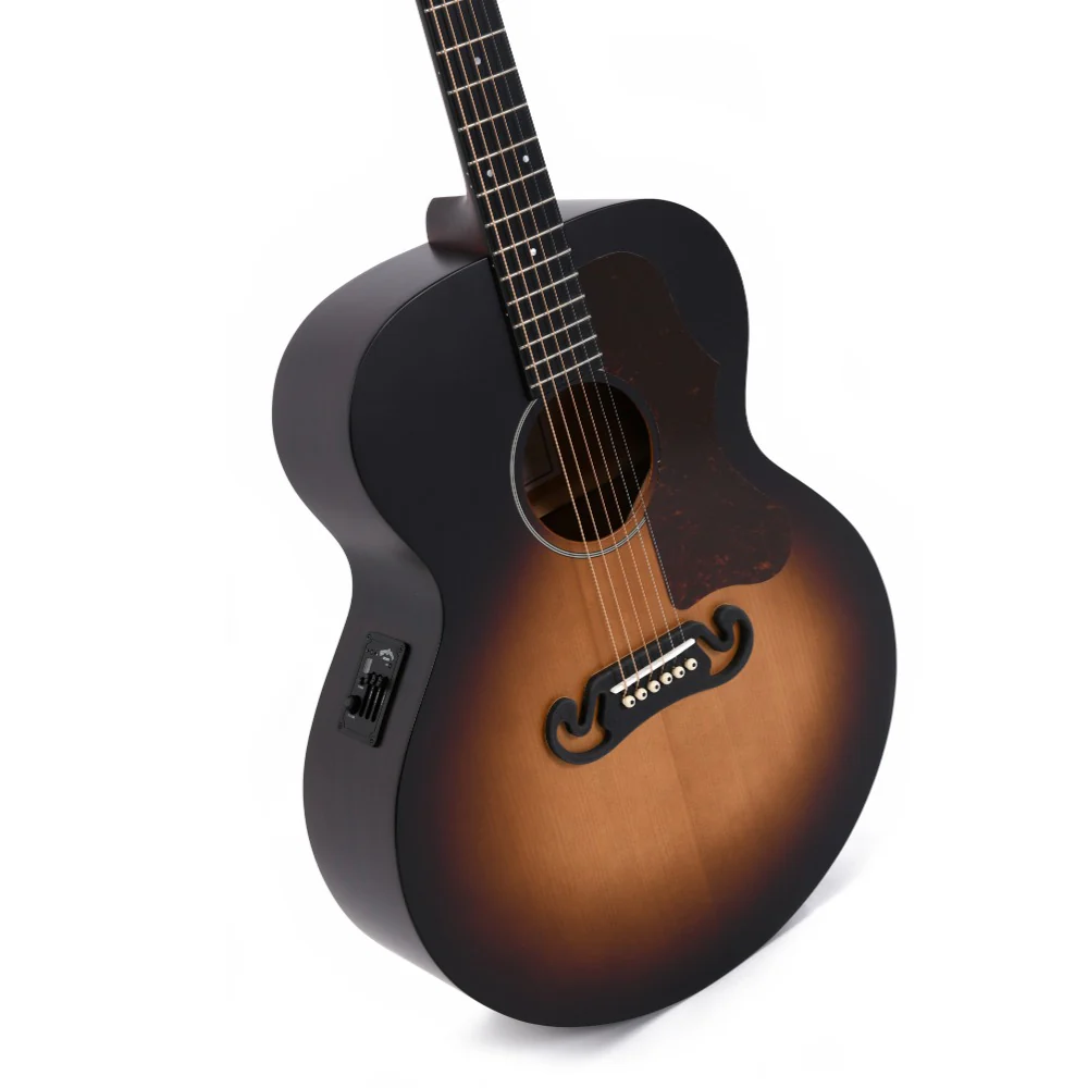 Sigma GJM-SGE Grand Jumbo 6 String Electro Acoustic Guitar - Image 3