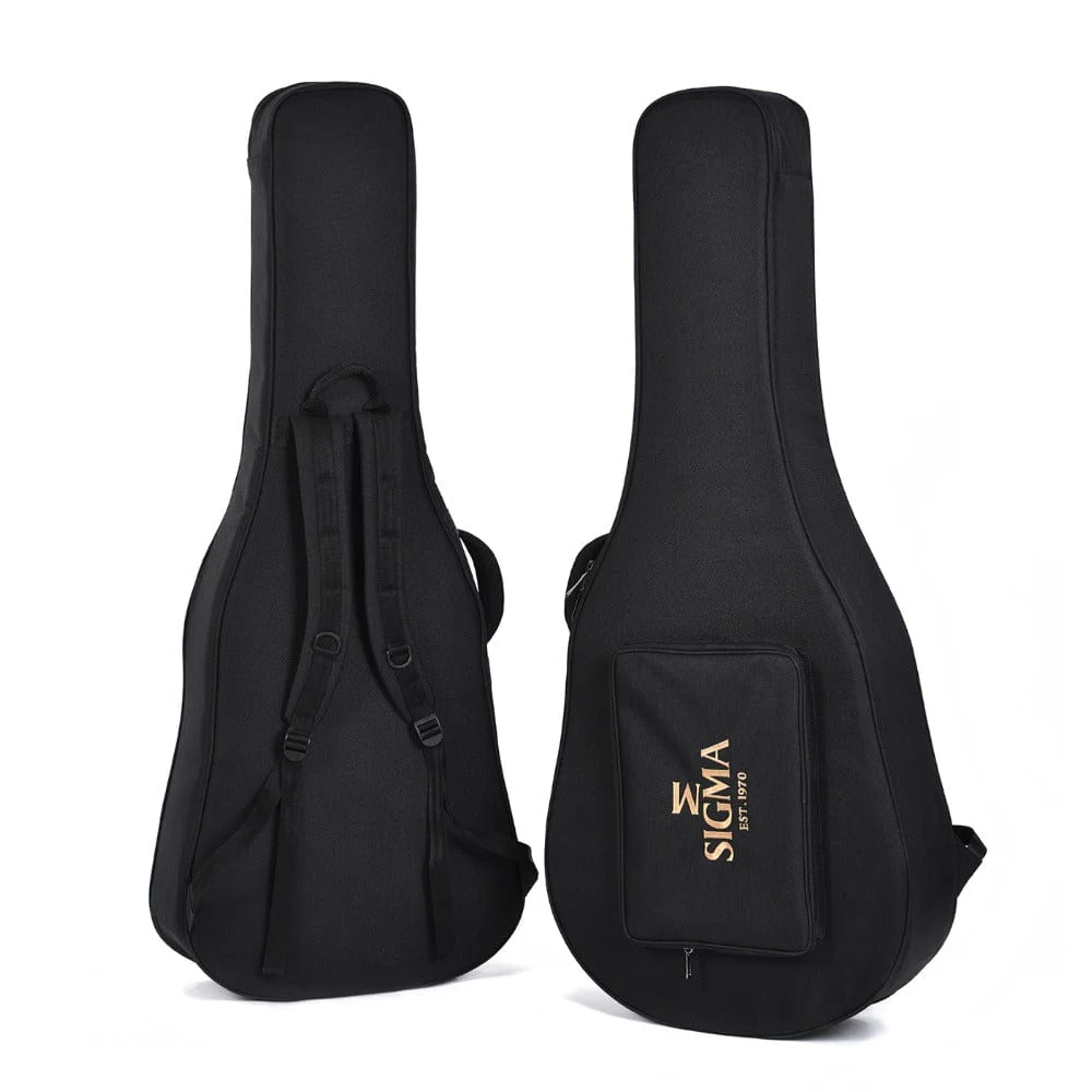 Sigma SOMM-STE 6 String Electro Acoustic Guitar with Case - Image 8