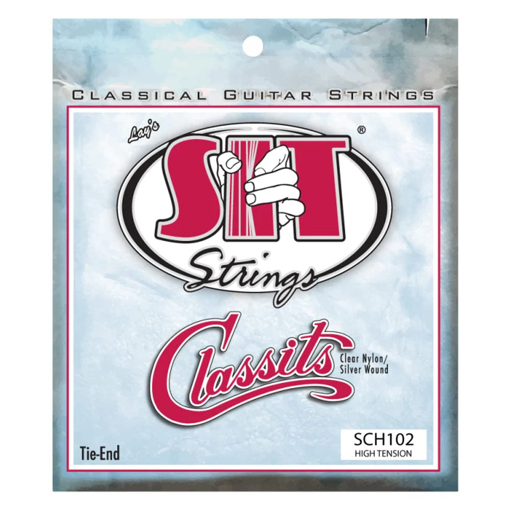 SIT Strings SCH102 Classits High Tension Silver Wound Classical Guitar Strings