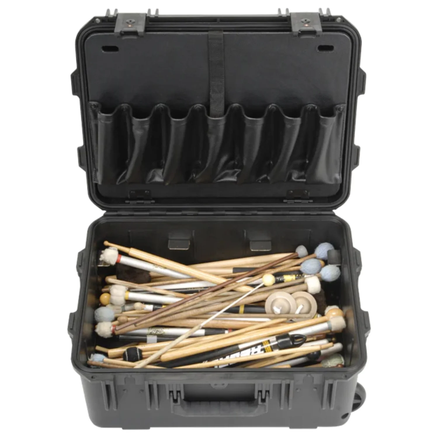 SKB 3I-1914-8B-P Percussion Mallet Case with Mallet Holsters and Trap Table - Image 7