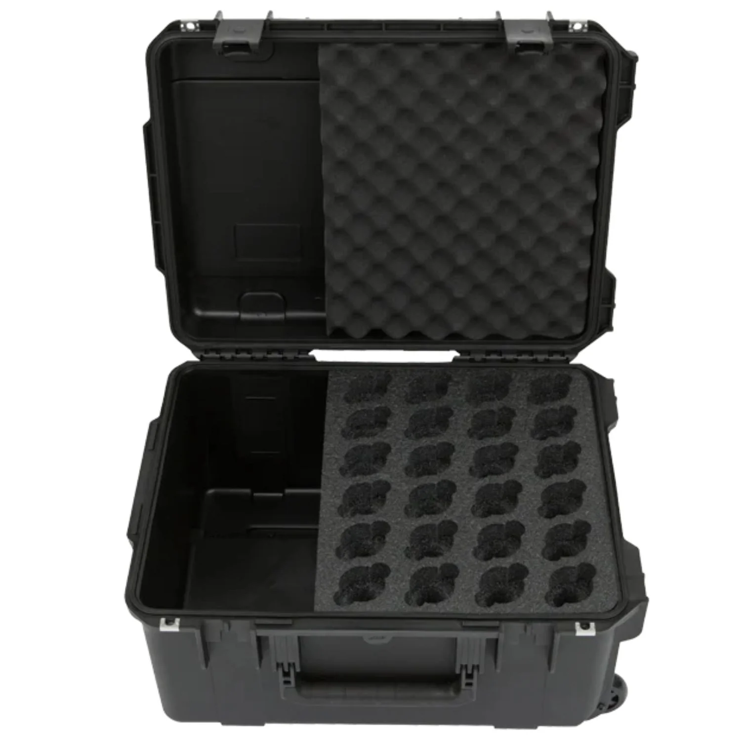 SKB 3I-2015-MC24 iSeries 24 Microphone Case with wheels