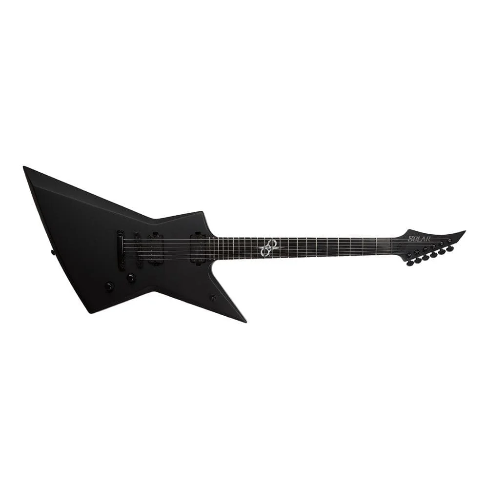 Solar E2.6C G2 Type E 6-String Electric Guitar - Carbon Black Matte