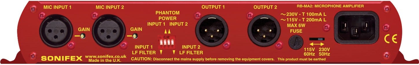 Sonifex Redbox RB-MA2 Mic Preamp - Image 2