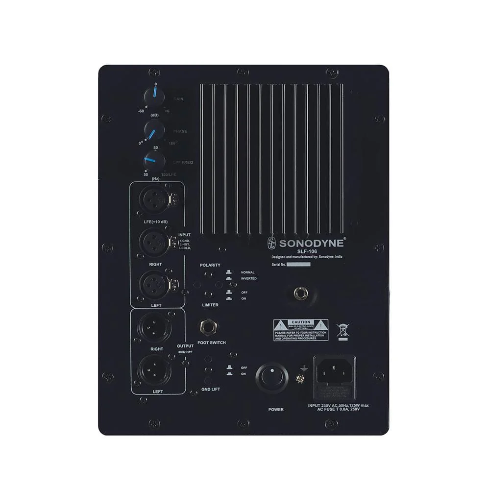 Sonodyne SLF 106 6" front Firing Vented Subwoofer - Image 3