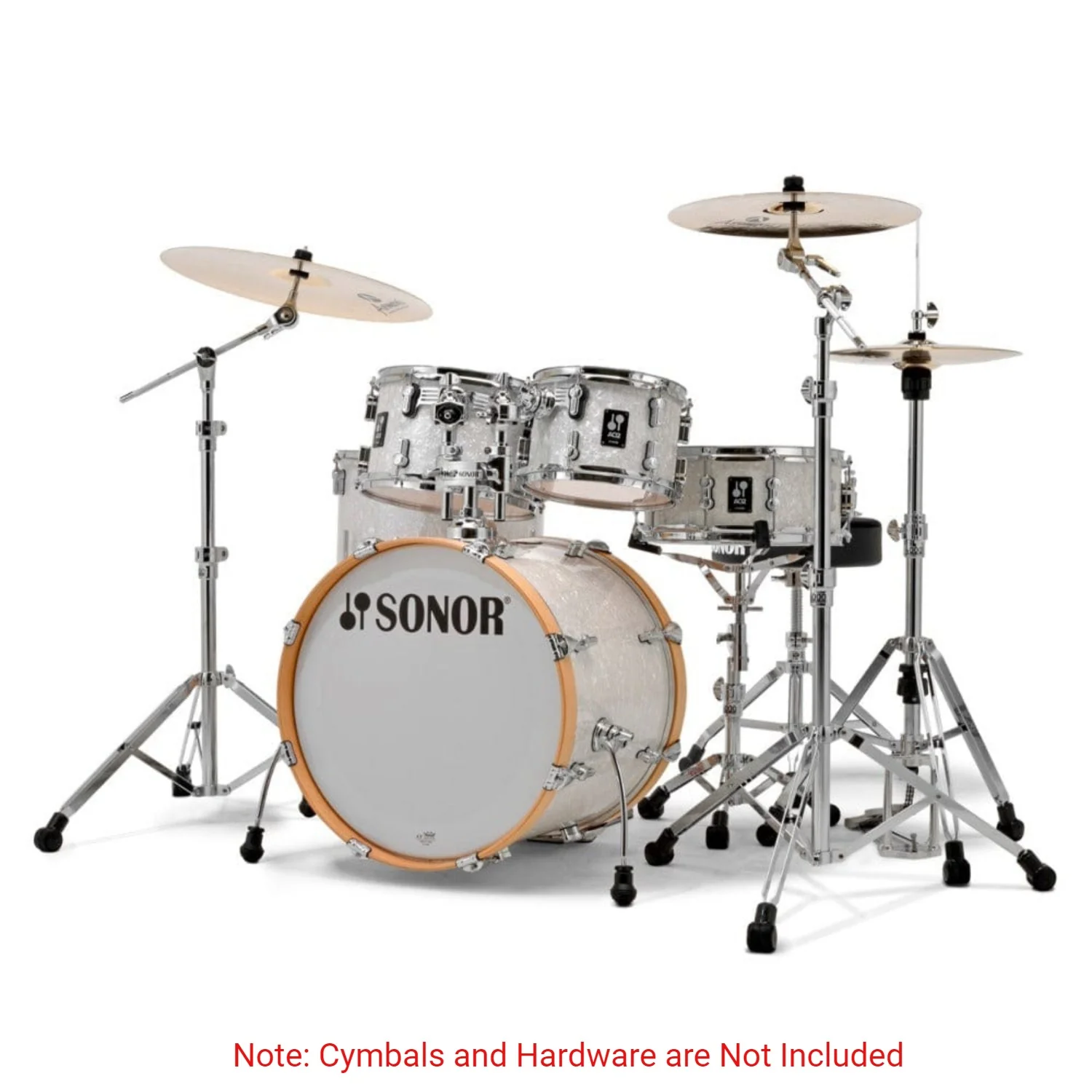 Sonor AQ2 Studio Set 5 Piece Acoustic Drumkit - Image 8