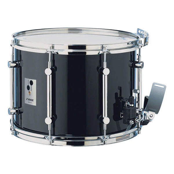 Sonor MB 1412 B-Line Parade Snare Drum- Celluloid Black