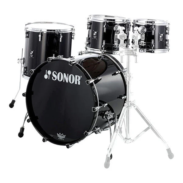 Sonor ProLite Studio Acoustic Drum Shell Drum - Brilliant Black