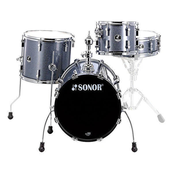 Sonor Safari Acoustic Drum Shell Set - Black Galaxy Sparkle