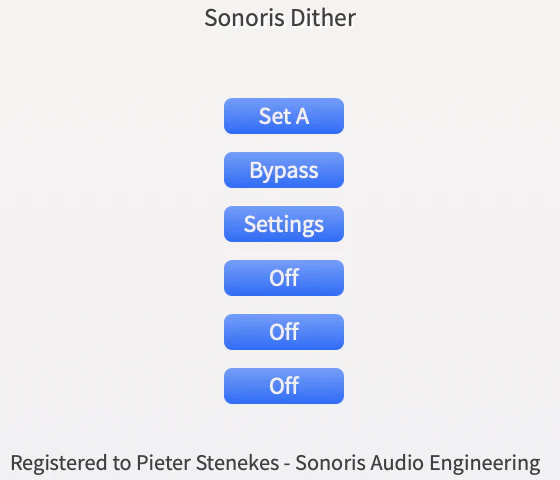 Sonoris Dither: Dithering Plugin - Image 2