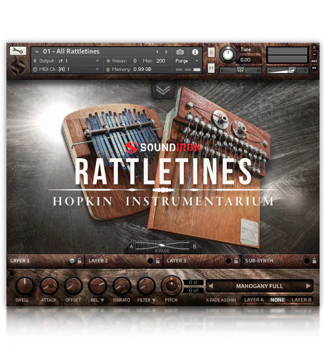 Soundiron Hopkin Instrumentarium: Rattletines - Image 4