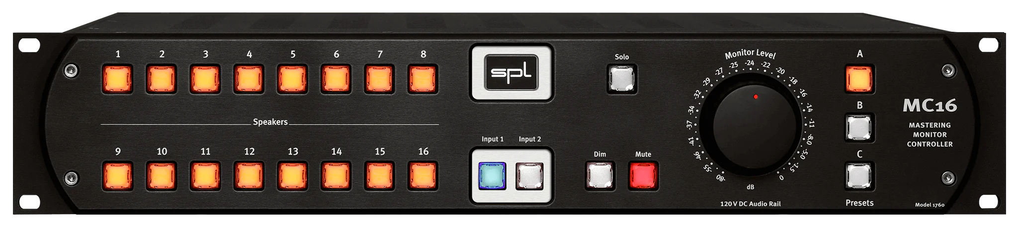 SPL MC16 16 Channel Mastering Monitor Controller