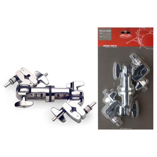 Stagg Drum Set Extension Clamp With 3 Axes