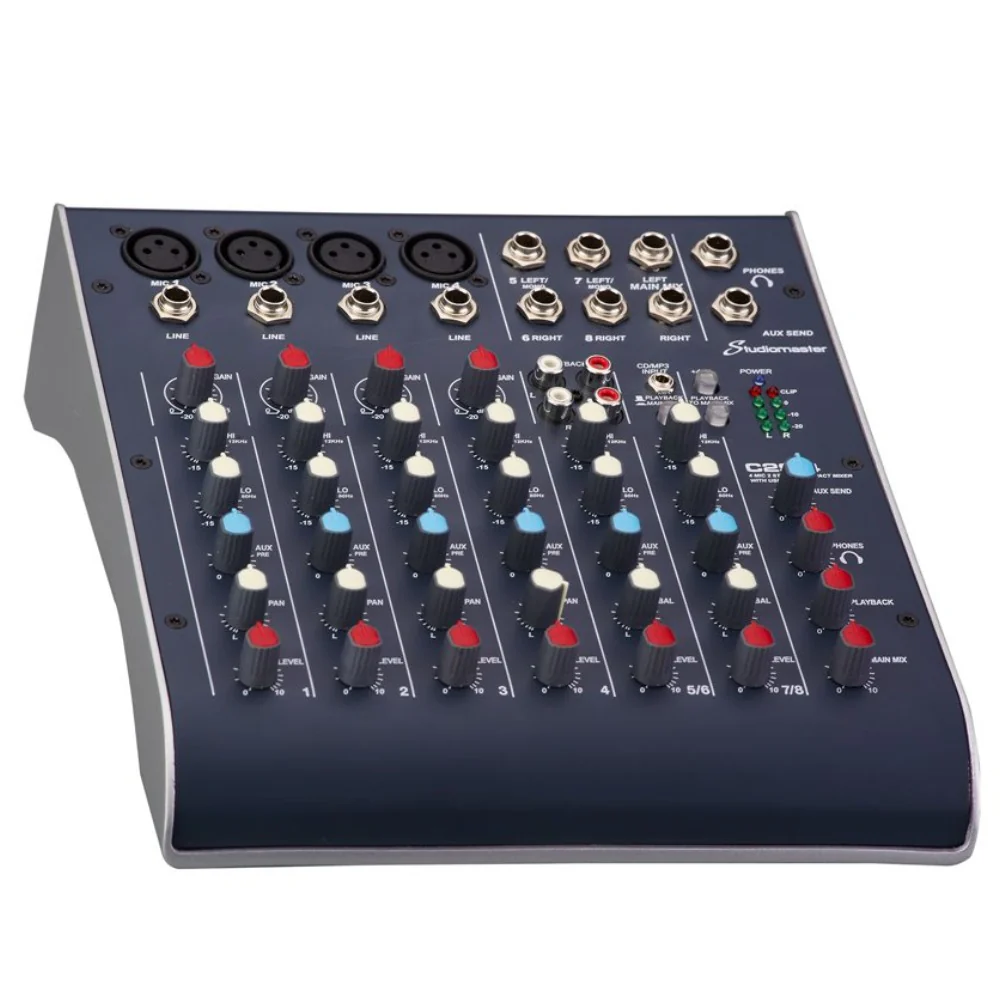 Studio Master C2-4 2 Channel Compact Mixer - Image 3