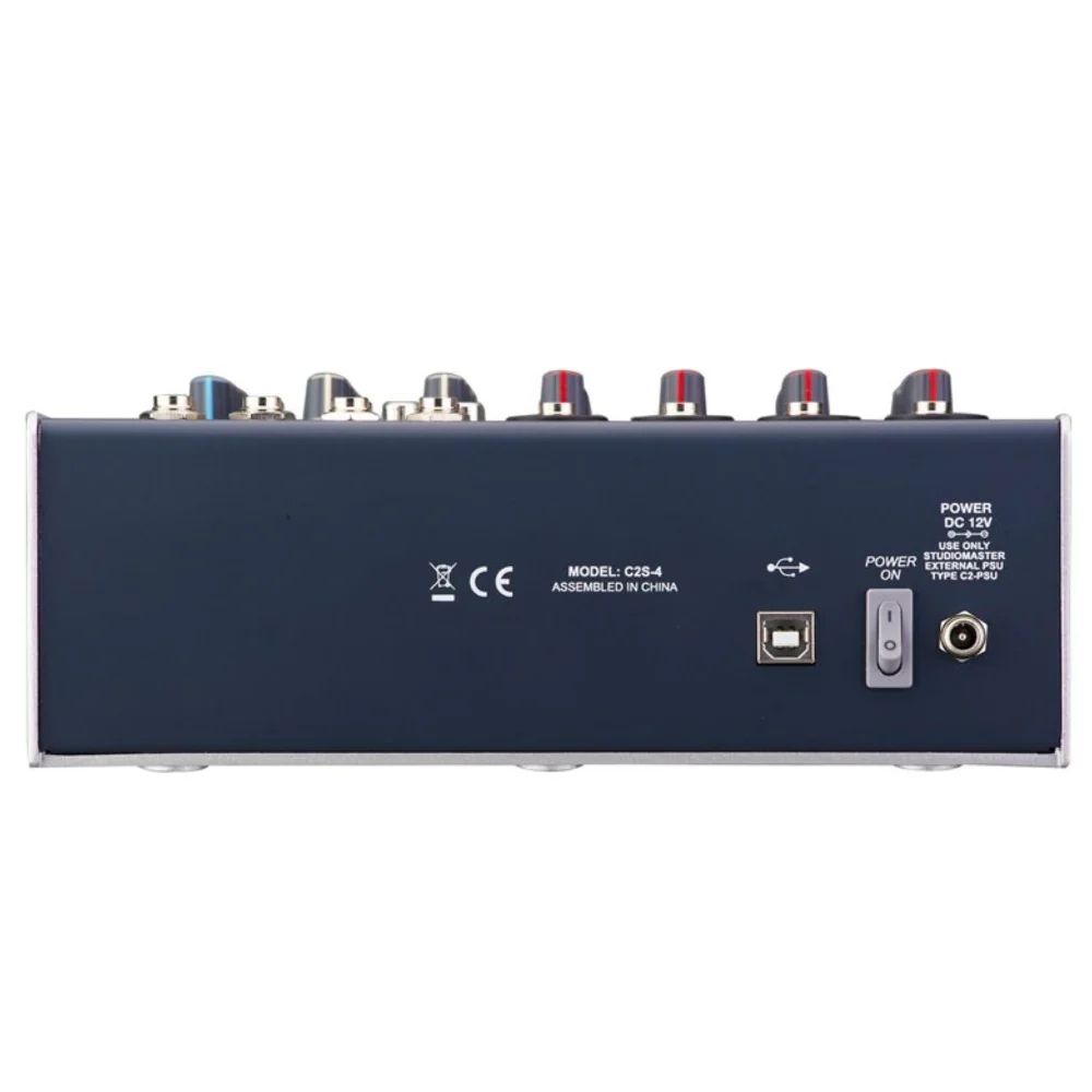 Studio Master C2-4 2 Channel Compact Mixer - Image 4