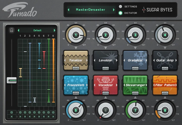 Sugar Bytes Turnado Distortion – Professional Audio Software & Plugin - Image 4